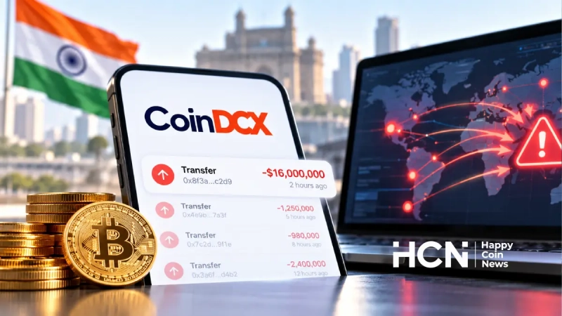 Индийская биржа CoinDCX признала убытки после подозрительных переводов на млн