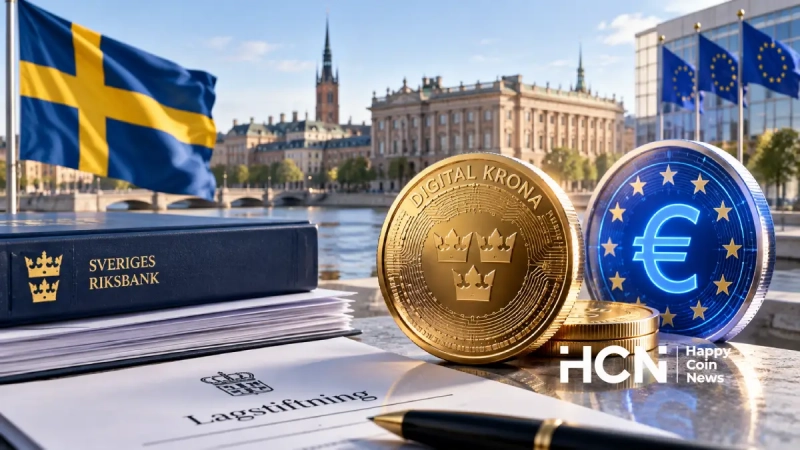 Швеция готовит законодательство для цифровой кроны на фоне продвижения цифрового евро