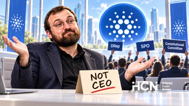 У Cardano нет CEO, так как Чарльз Хоскинсон не имеет полномочий гендиректора